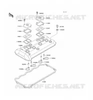 COUVRE CULASSE pour Kawasaki GPZ1100 1998