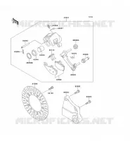 FREIN ARRIERE pour Kawasaki GPZ1100 1998