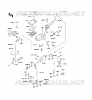 MAITRE CYLINDRE AV pour Kawasaki GPZ1100 1998