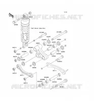 SUSPENSION pour Kawasaki GPZ1100 1998