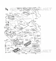 RESERVOIR CARBURANT pour Kawasaki NINJA ZX-12R 2001