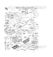 RESERVOIR CARBURANT pour Kawasaki NINJA ZX-12R 2001