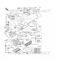 RESERVOIR CARBURANT pour Kawasaki NINJA ZX-12R 2002