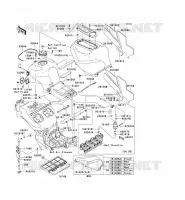 RESERVOIR CARBURANT pour Kawasaki NINJA ZX-12R 2002