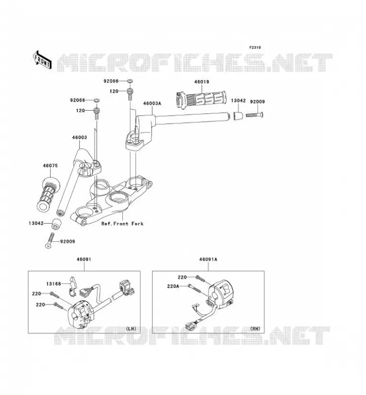 GUIDON Kawasaki MOTOS 1200 2003 ZZR1200  ZX1200-C2