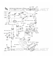 CONTACTEUR SERRURE/R&Eacute;FLECTEUR pour Kawasaki ZZR1200 2003