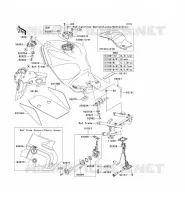 RESERVOIR CARBURANT pour Kawasaki ZZR1200 2004