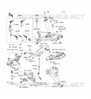 CONTACTEUR SERRURE/R&Eacute;FLECTEUR pour Kawasaki ZZR1400 2007