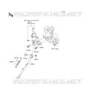 BEQUILLES pour Kawasaki ZZR1400 2009