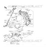CH&Acirc;SSIS pour Kawasaki ZZR1400 2009