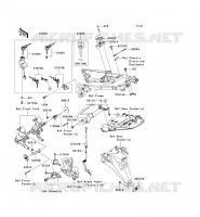 CONTACTEUR SERRURE/R&Eacute;FLECTEUR pour Kawasaki ZZR1400 2009