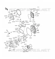 COUVERCLES MOTEUR pour Kawasaki ZZR1400 2009