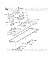 COUVRE CULASSE pour Kawasaki ZZR1400 2009