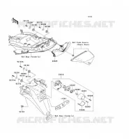 FEUX ARRI&Egrave;RE(S) pour Kawasaki ZZR1400 2009