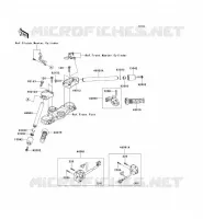 GUIDON pour Kawasaki ZZR1400 2009
