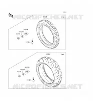 PNEUS pour Kawasaki ZZR1400 2009