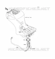 POMPE A ESSENCE pour Kawasaki ZZR1400 2009
