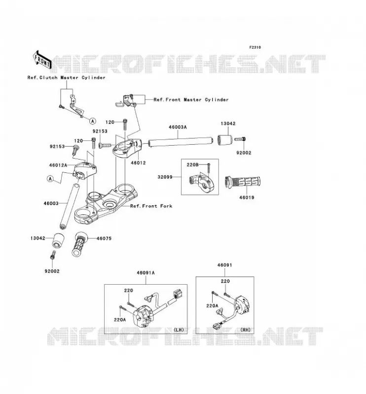 GUIDON Kawasaki MOTOS 1400 2011 ZZR1400  ZX1400CBF