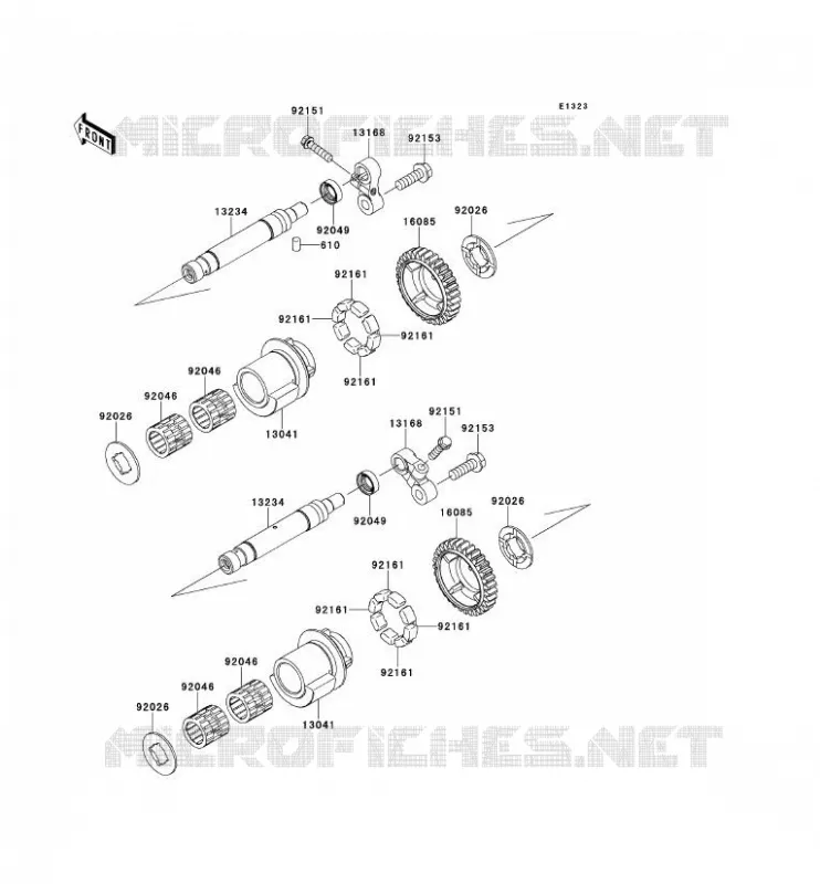 BALANCIER Kawasaki MOTOS 1400 2012 ZZR1400  ZX1400ECF
