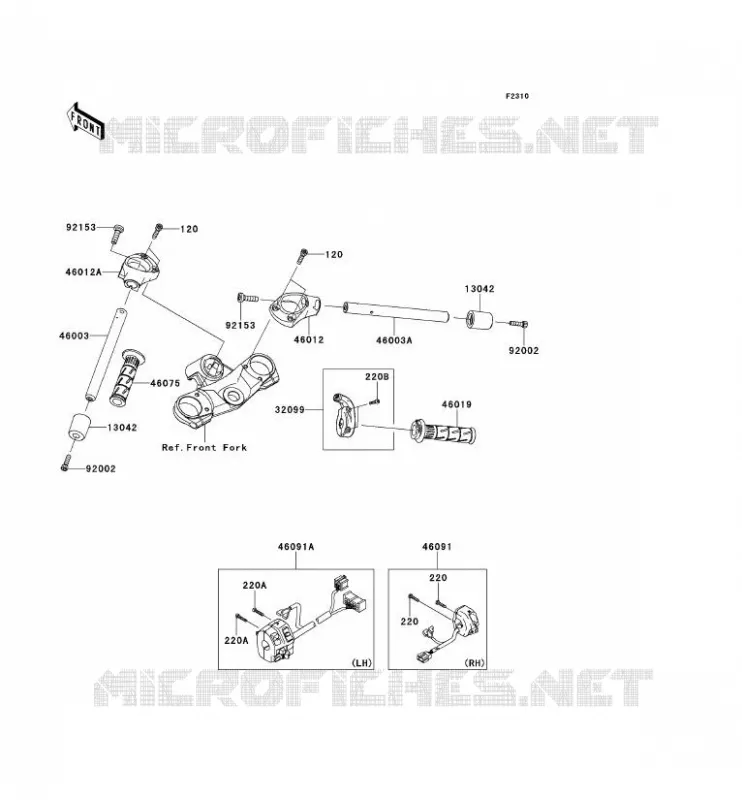 GUIDON Kawasaki MOTOS 1400 2012 ZZR1400  ZX1400ECF