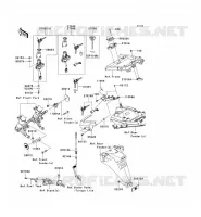 CONTACTEUR SERRURE/R&Eacute;FLECTEUR pour Kawasaki ZZR1400 2012