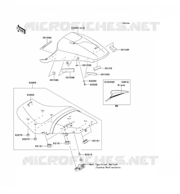 SELLE Kawasaki MOTOS 1400 2013 ZZR1400  ZX1400EDF