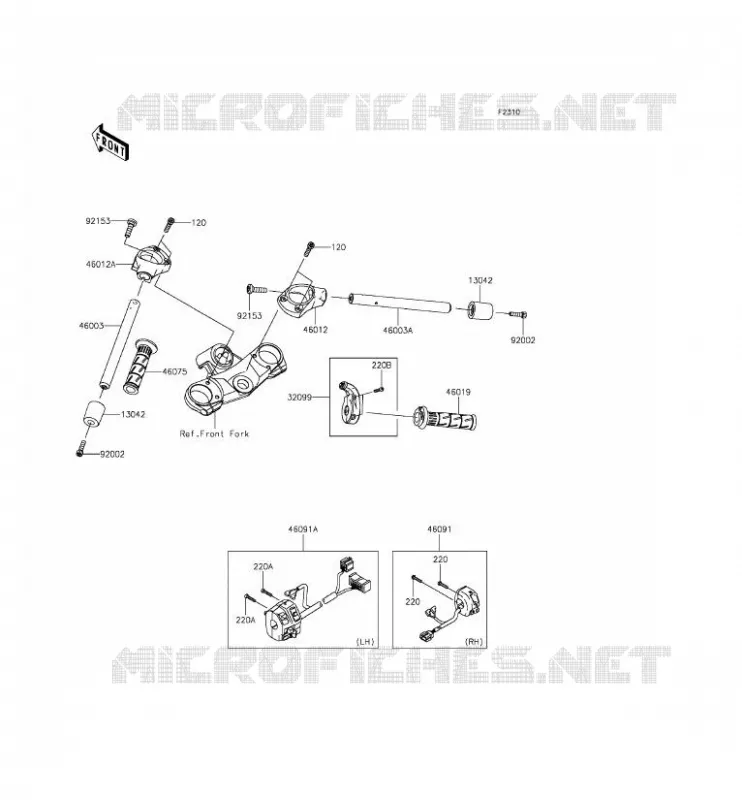 GUIDON Kawasaki MOTOS 1400 2014 ZZR1400 ABS  ZX1400EEFA