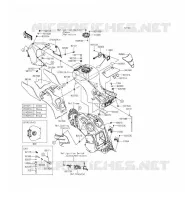 RESERVOIR CARBURANT pour Kawasaki ZZR1400 ABS 2015
