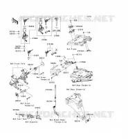 CONTACTEUR SERRURE/R&Eacute;FLECTEUR pour Kawasaki ZZR1400 ABS 2014