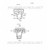 BOULON CARTER MOTEUR pour Kawasaki GPX600R 1989