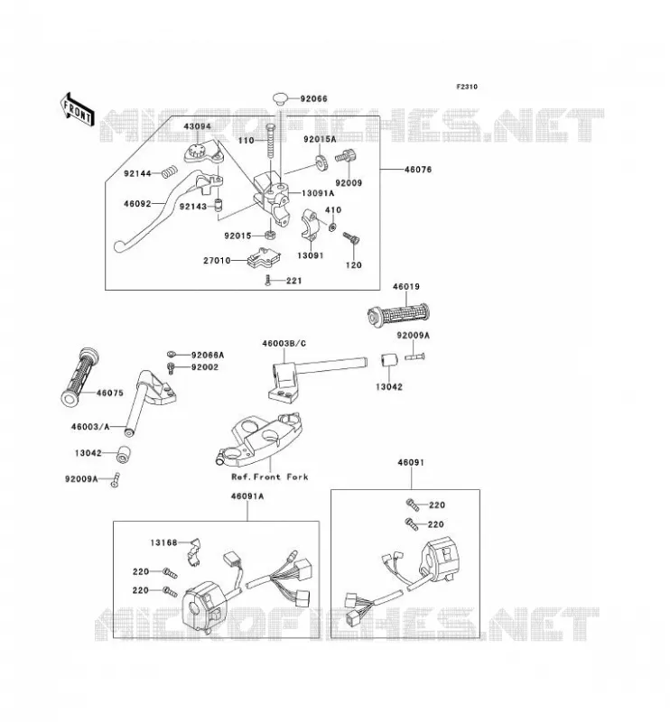 GUIDON Kawasaki MOTOS 600 1991 ZZR600  ZX600-D2
