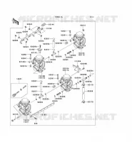 CARBURATEUR pour Kawasaki ZZR600 2004
