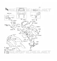 CARENAGE pour Kawasaki ZZR600 2004