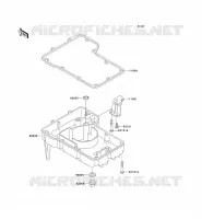 CARTER INFERIEUR pour Kawasaki ZZR600 2004