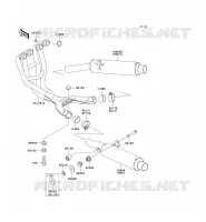 &Eacute;CHAPPEMENT pour Kawasaki ZZR600 2004