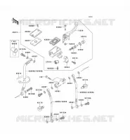 MAITRE CYLINDRE AV pour Kawasaki ZZR600 2004