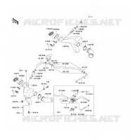MANCHON pour Kawasaki ZZR600 2004