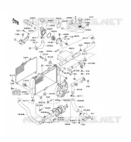 RADIATEUR pour Kawasaki ZZR600 2004