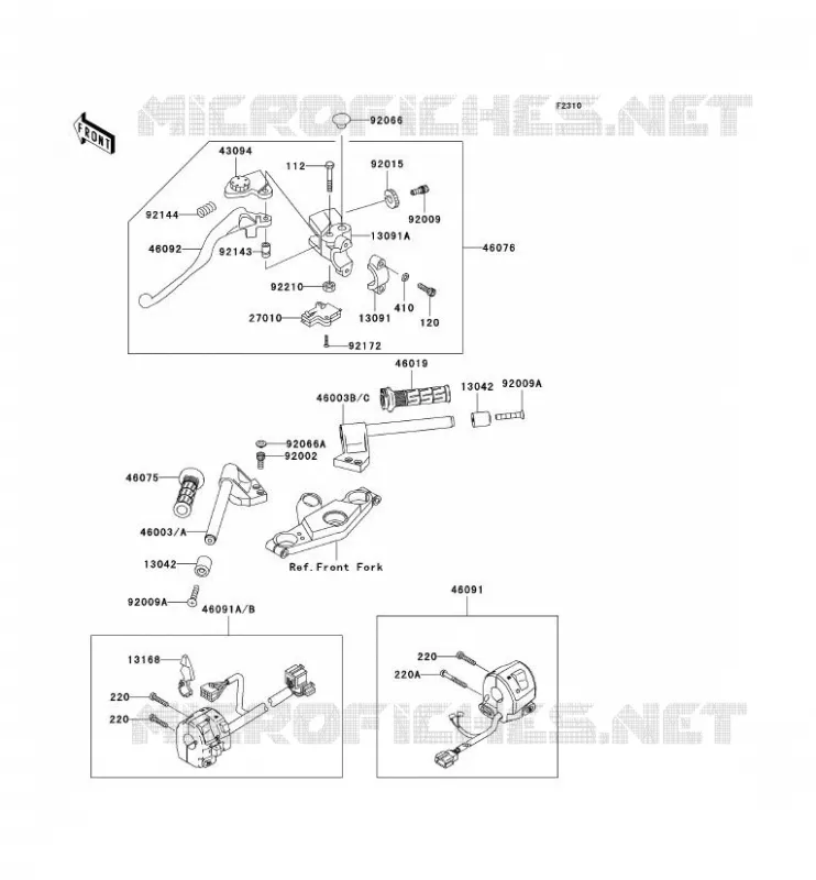 GUIDON Kawasaki MOTOS 600 2004 ZZR600  ZX600-E12