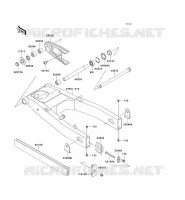 BRAS OSCILLANT pour Kawasaki ZZR600 2004