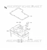CARTER INFERIEUR pour Kawasaki ZZR600 2004