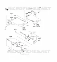 CLIGNOTANTS pour Kawasaki ZZR600 2004