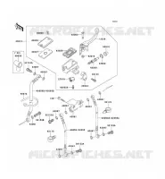 MAITRE CYLINDRE AV pour Kawasaki ZZR600 2004