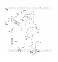 SYSTEME D&acute;ALLUMAGE pour Kawasaki ZZR600 2004