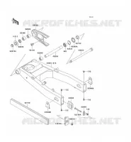 BRAS OSCILLANT pour Kawasaki ZZR600 2004
