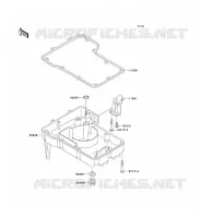 CARTER INFERIEUR pour Kawasaki ZZR600 2004