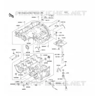 CARTER MOTEUR(S) pour Kawasaki ZZR600 2004