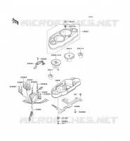 COMPTEURS pour Kawasaki ZZR600 2004