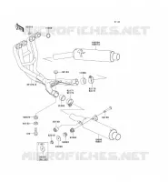 &Eacute;CHAPPEMENT pour Kawasaki ZZR600 2004