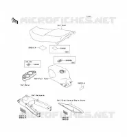 LABEL pour Kawasaki ZZR600 2004